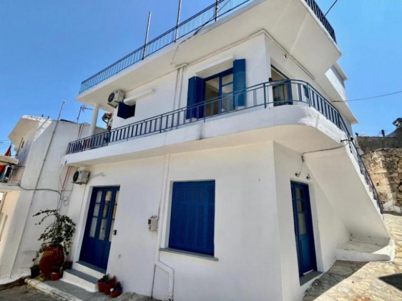 Kalo Chorio bei Agios Nikolaos MIT VIDEO! Kreta, Kalo Chorio: 2-Apartment-Anwesen mit geräumiger Dachterrasse zu verkaufen Haus kaufen